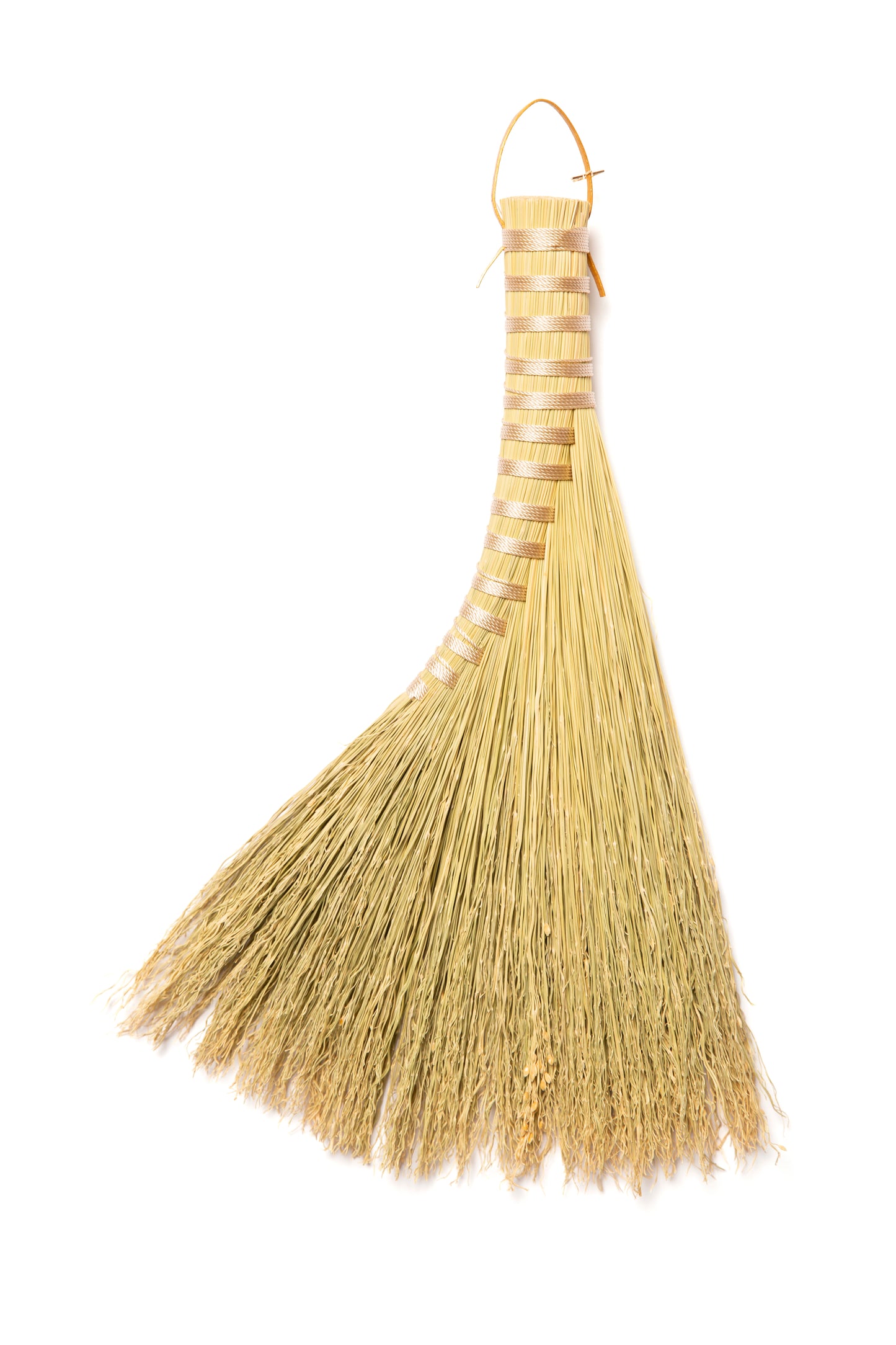 Ivory Hand Broom with Citrine | Handcrafted Heritage Broom | Bristol Broomworks