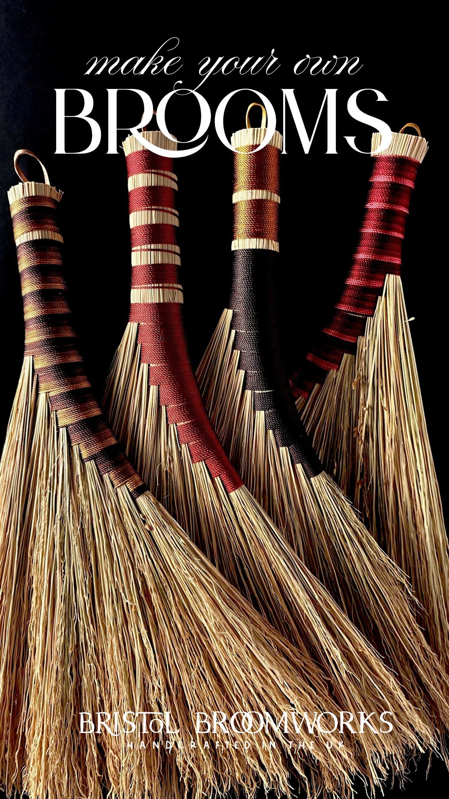 WORKSHOP - 21 SEPT 25 - MAKE YOUR OWN BROOMS - A DAY OF TRADITIONAL BROOM AND BRUSH MAKING AT ARNOS VALE CEMETERY