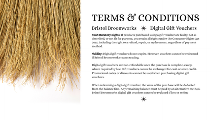 Gift Card: Bristol Broomworks