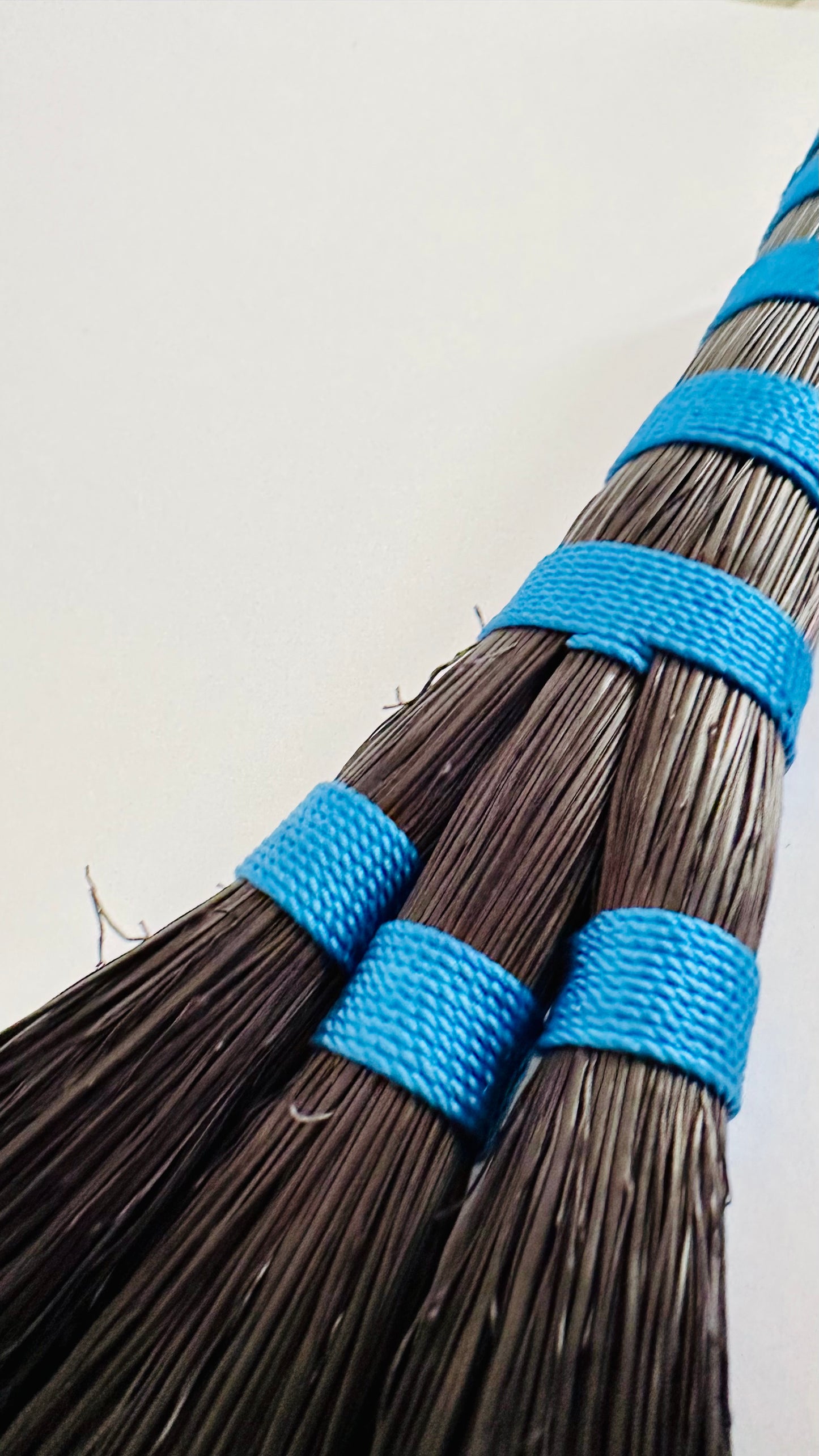 Mermaid Tail Handbroom - Black and Blue