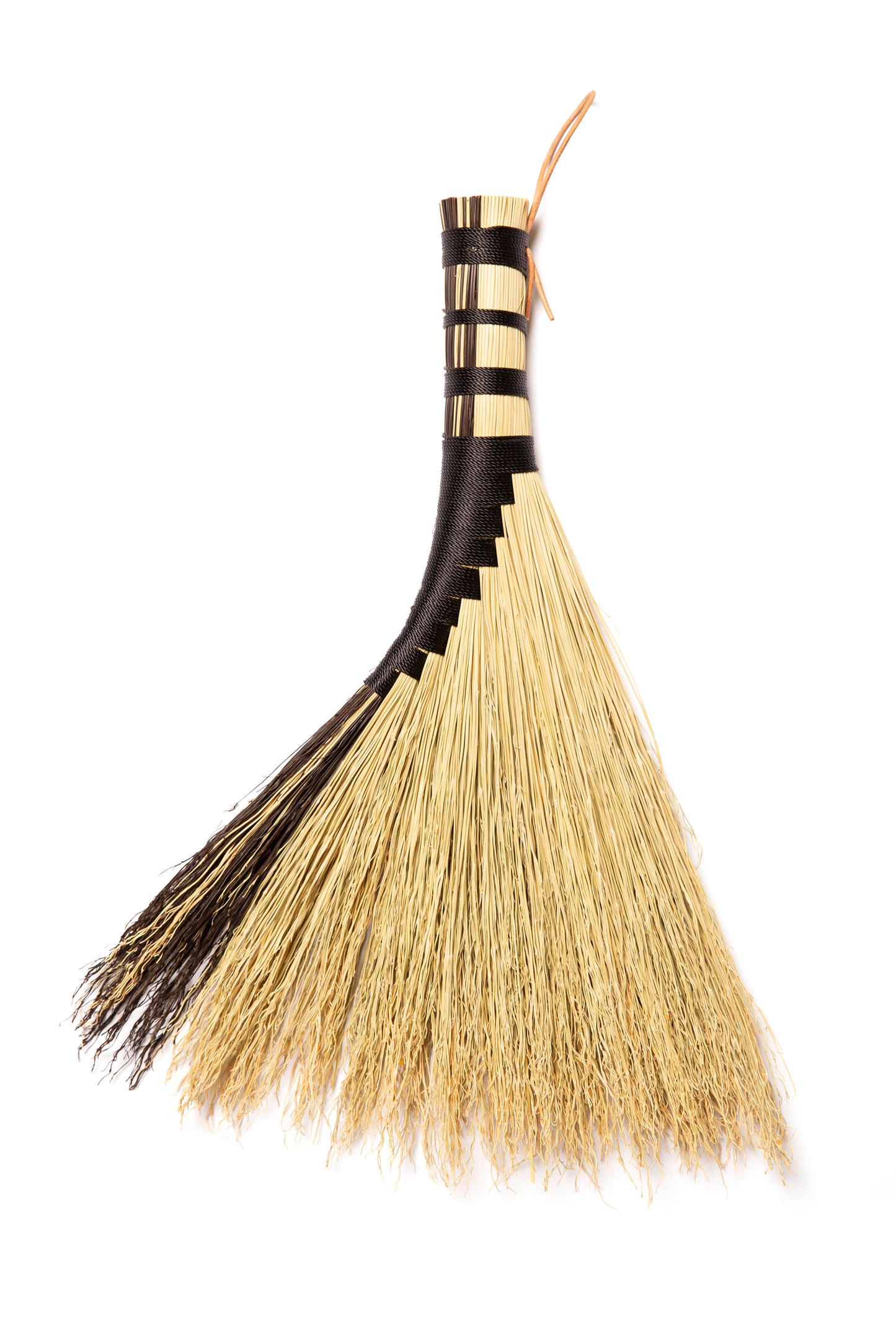 Black Hens Wing Hand Broom | Handcrafted Heritage Broom | Bristol Broomworks