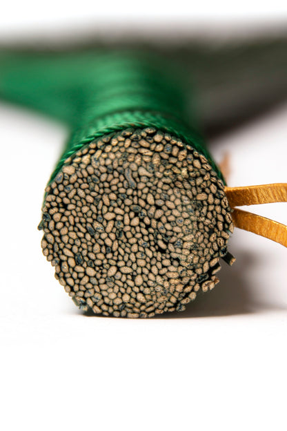 Forest Green Full Colour Hand Broom | Handcrafted Heritage Broom | Bristol Broomworks