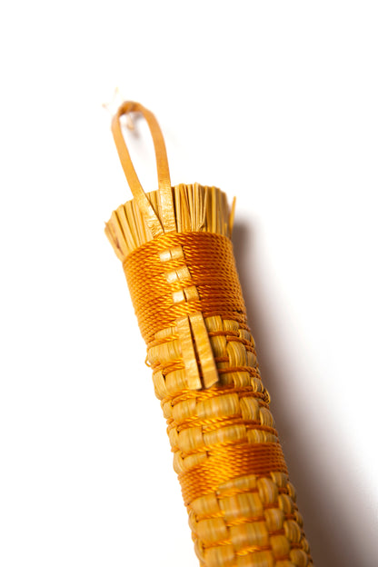 Yellow Full Colour Hand Broom | Handcrafted Heritage Broom | Bristol Broomworks