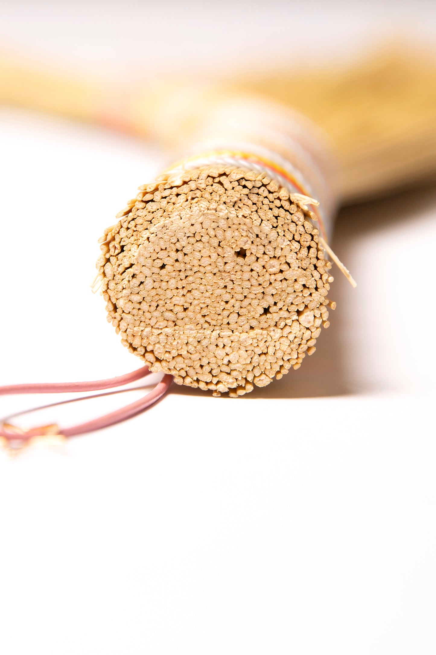 Yellow Pastel Variegated Hand Broom | Handcrafted Heritage Broom | Bristol Broomworks