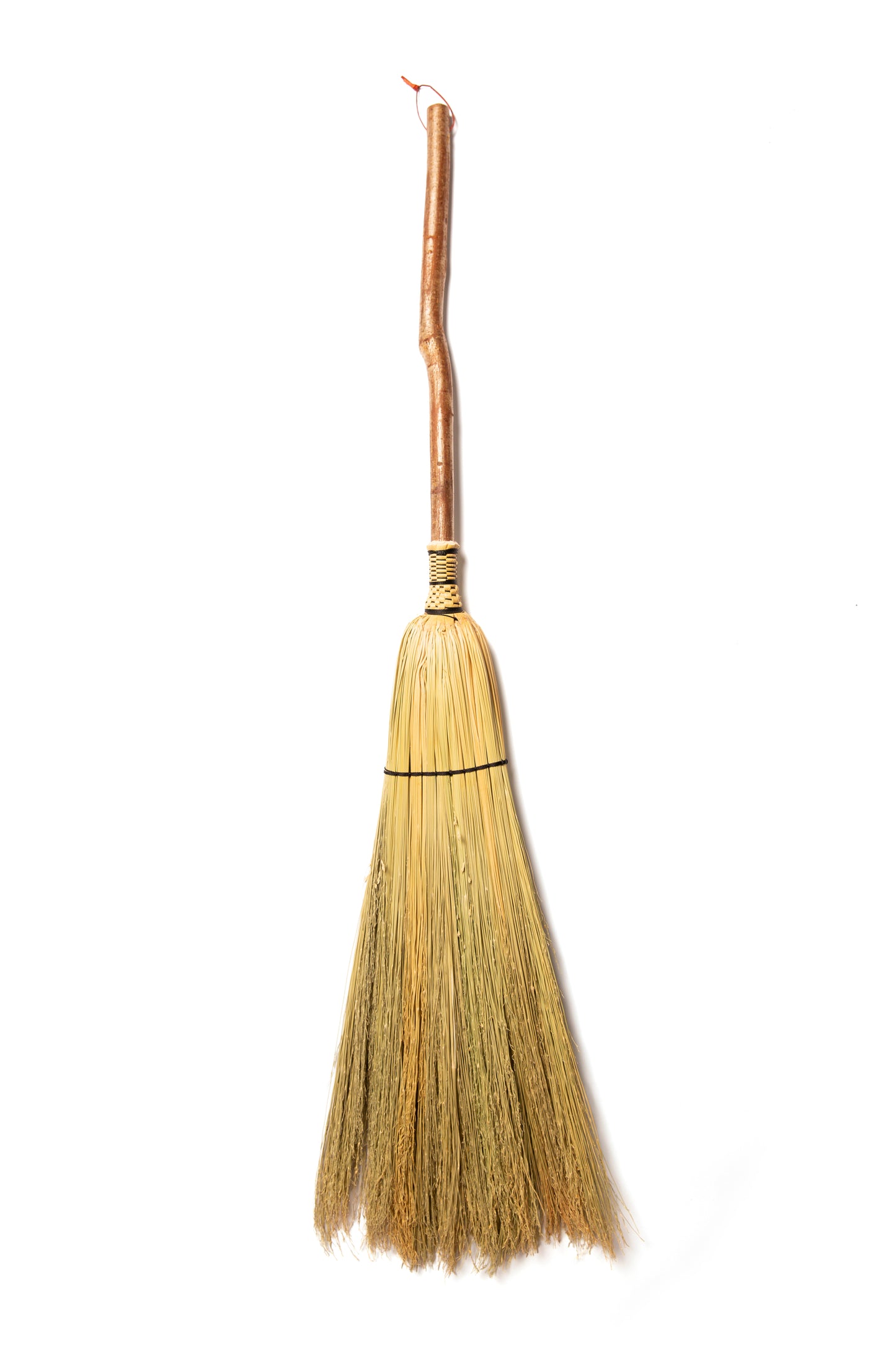 Hearth Broom + Sun Rays Vintage Horse Brass  | Handcrafted Heritage Broom | Bristol Broomworks