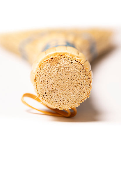 Blue Stitched Whisk Hand Broom | Handcrafted Heritage Broom | Bristol Broomworks