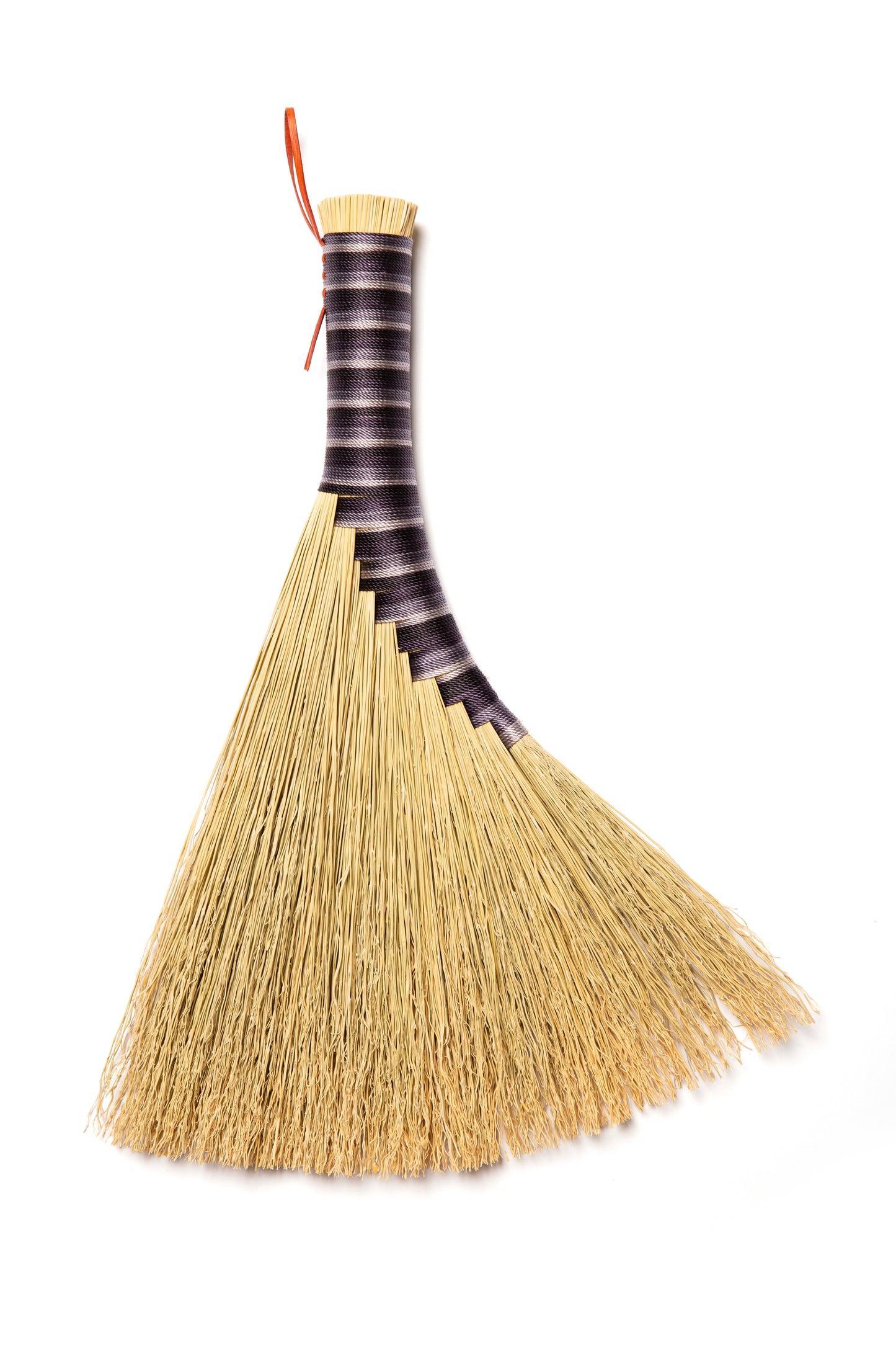 Navy Hand Broom | Handcrafted Heritage Broom | Bristol Broomworks