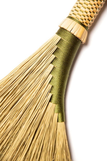 AS SEEN IN COUNTRY LIVING MAGAZINE | Woven Grip Hens Wing Hand Broom | Handcrafted Heritage Broom | Bristol Broomworks