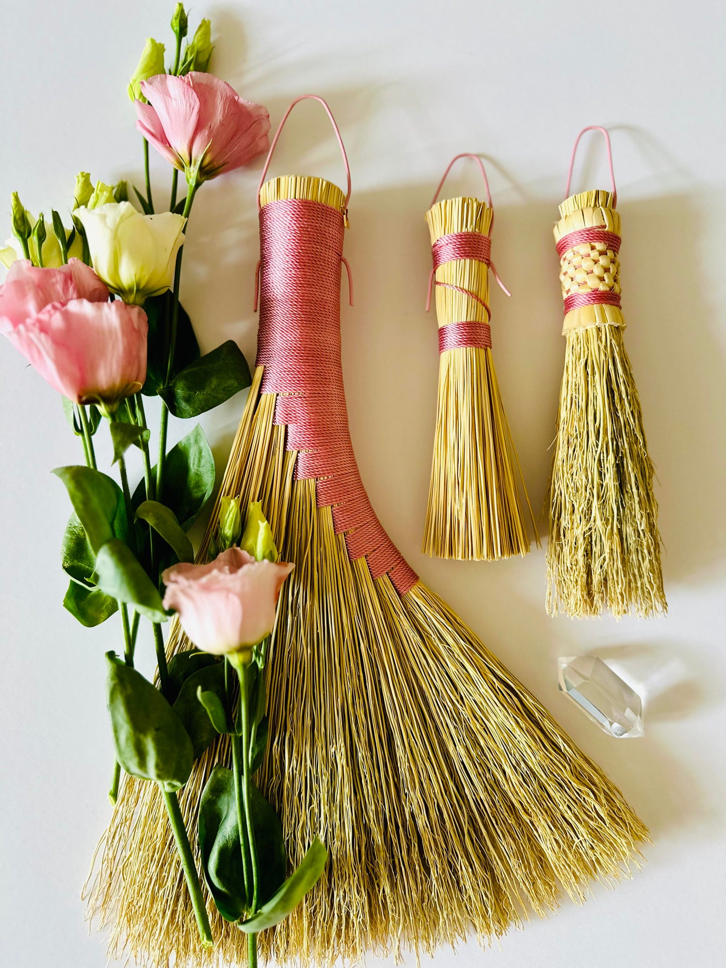 House Set - Tiny Set of 3 - Broom and Brushes