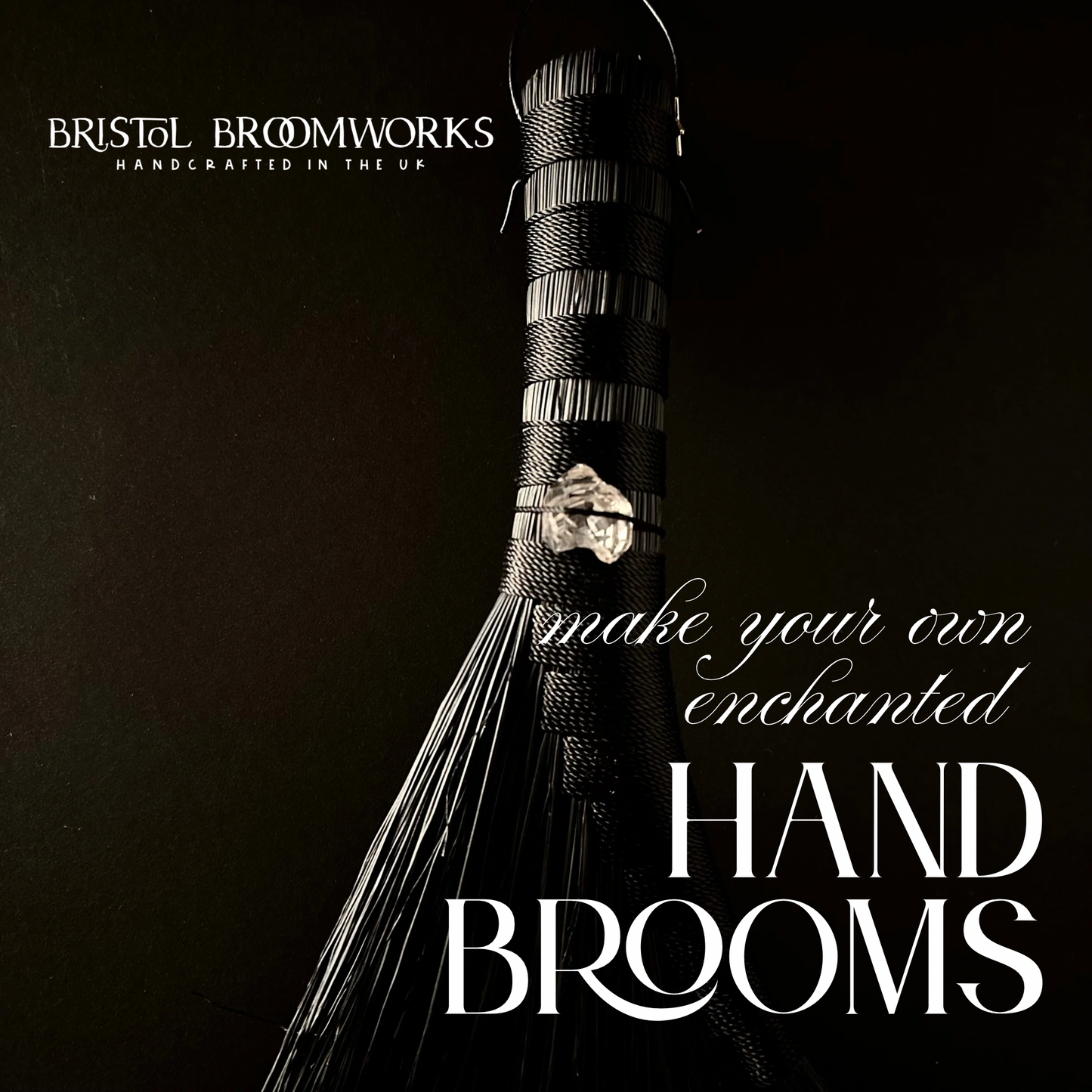 Workshop | ENCHANTED HAND BROOMS WITH WOVEN GRIPS